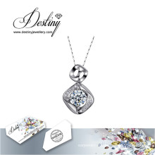 Destin bijoux cristal de Swarovski collier à pendentif coeur